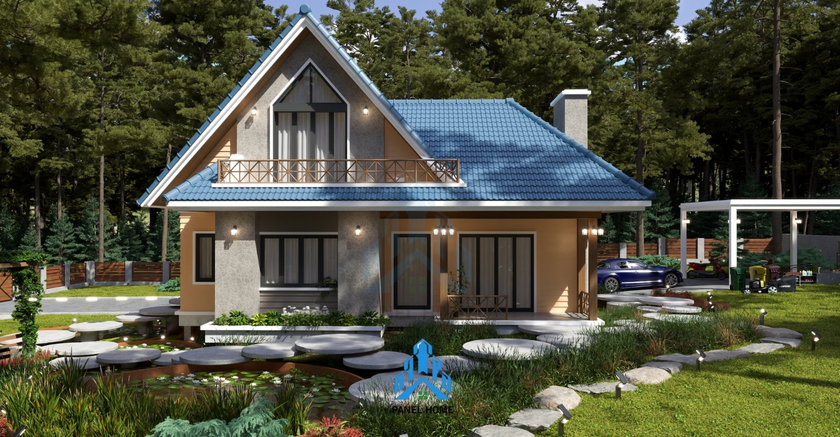 Nhà lắp ghép dân dụng panel