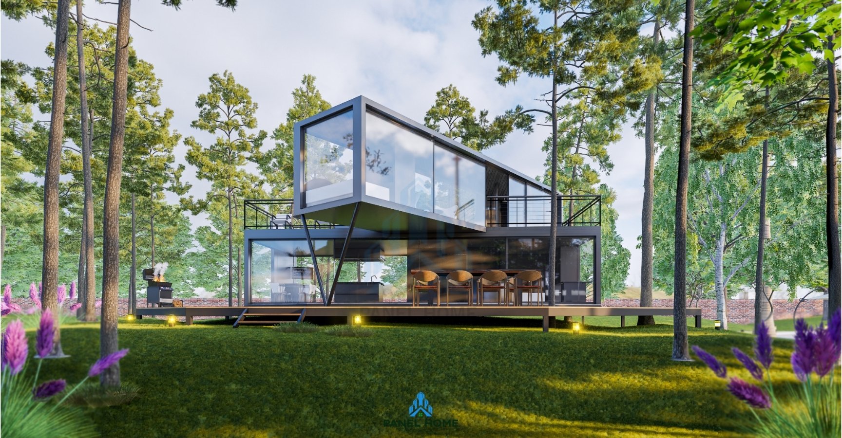 Nhà lắp ghép container Panel Home