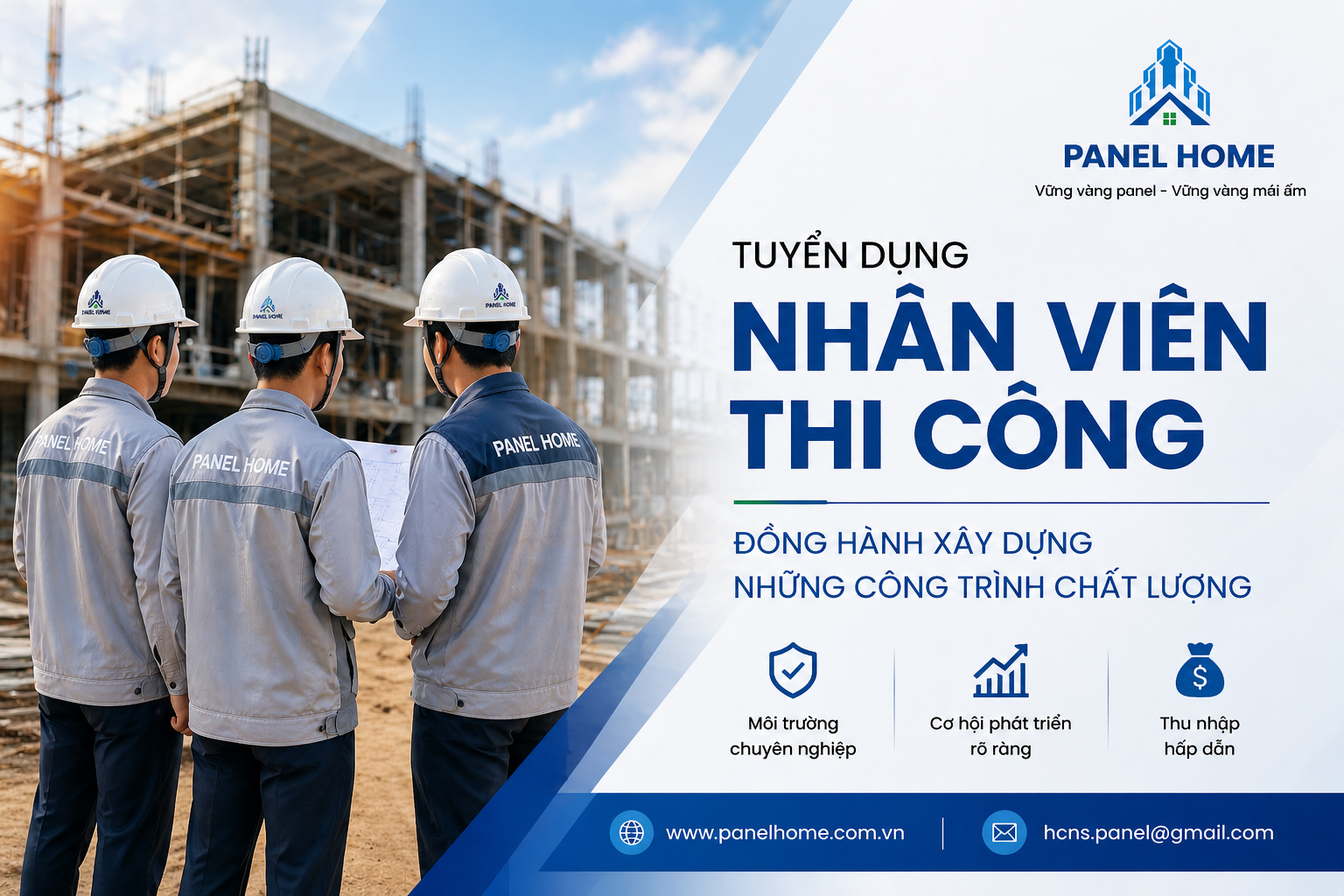 Nhân viên thi công