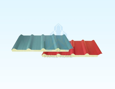 5-wave heat-insulating PU roofing panel