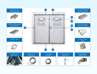 Phụ Kiện Cửa mở Panel Chính Hãng – Bền Đẹp