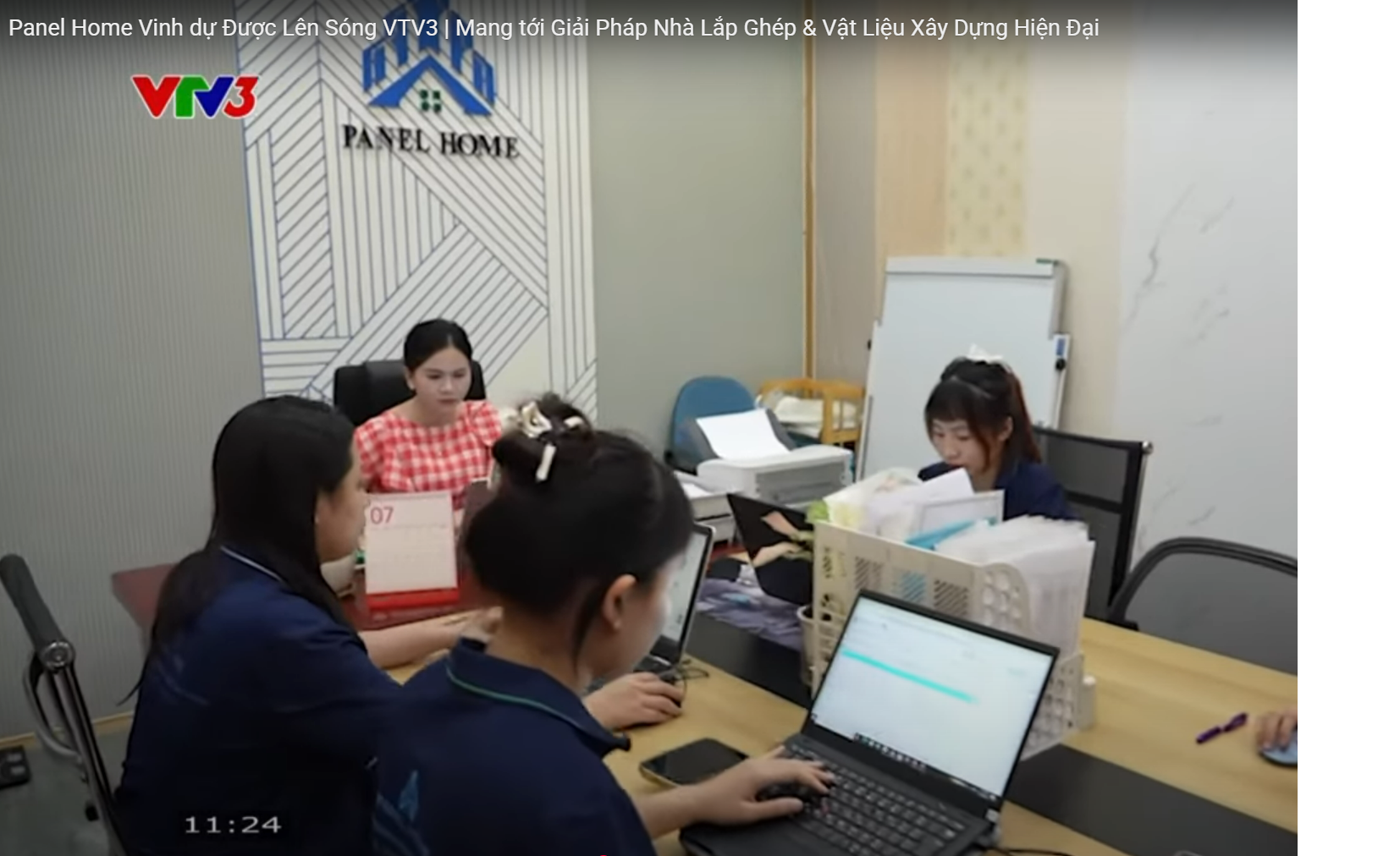 Panel Home Vina xuất hiện trên VTV3 – Tiên phong trong sản xuất tấm panel cách nhiệt, vật liệu xanh cho công trình hiện đại