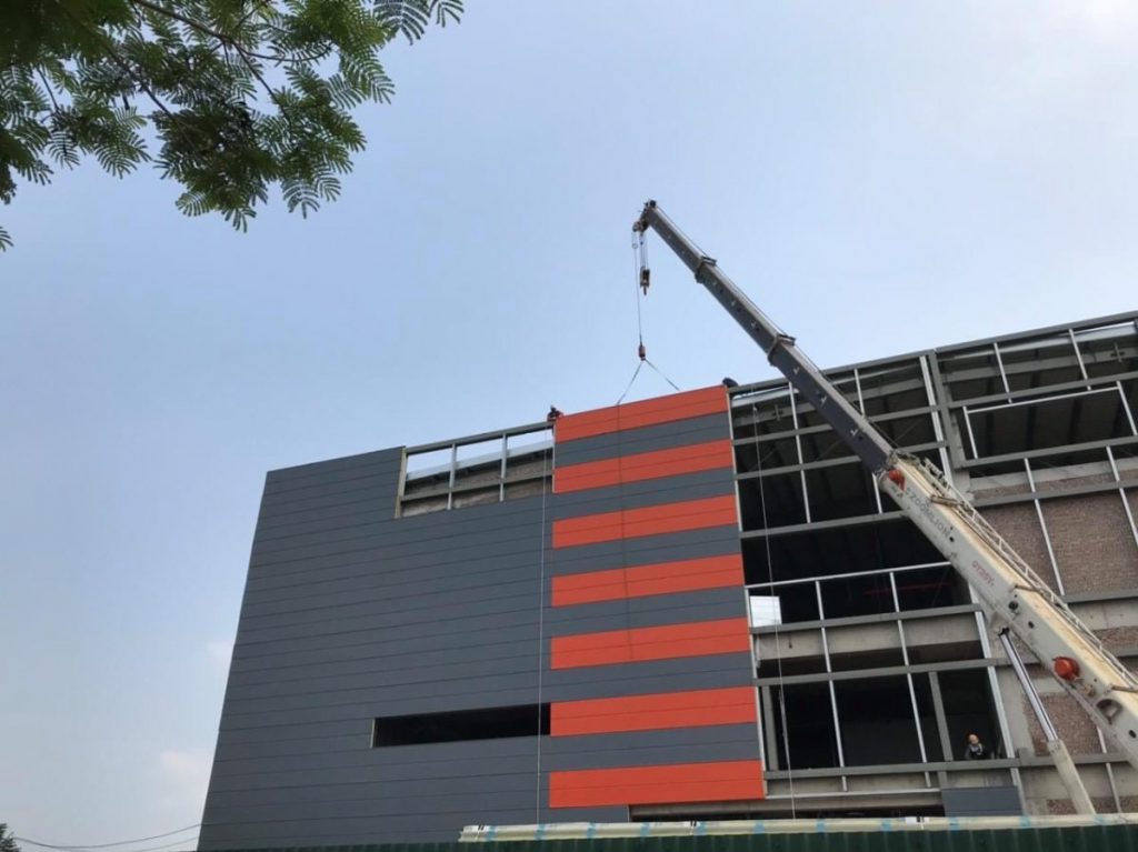Tấm panel EPS vách ngoài 