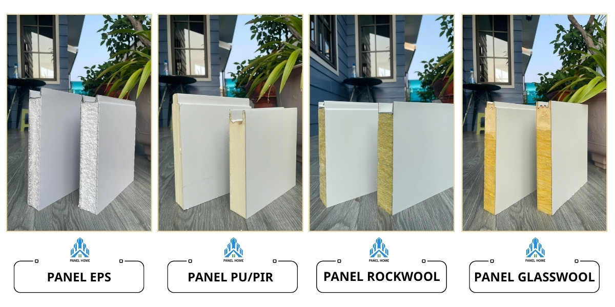 Các loại panel tại nhà máy Panel Home