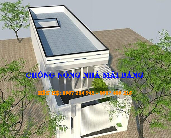 Chống nóng cách nhiệt nhà mái bằng