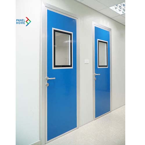 Cửa mở panel 1 cánh cách nhiệt cách âm