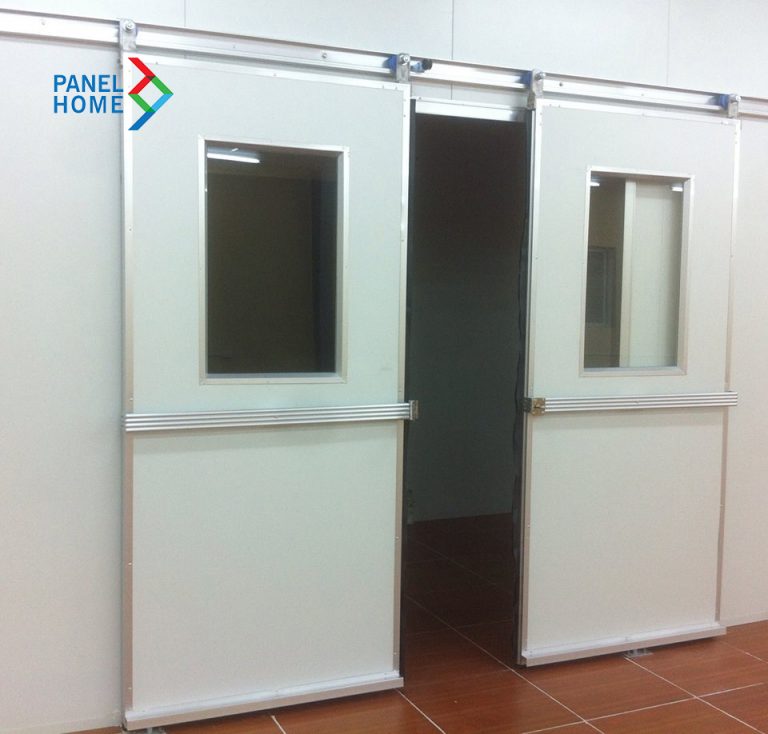 Cửa trượt panel 2 cánh cách nhiệt