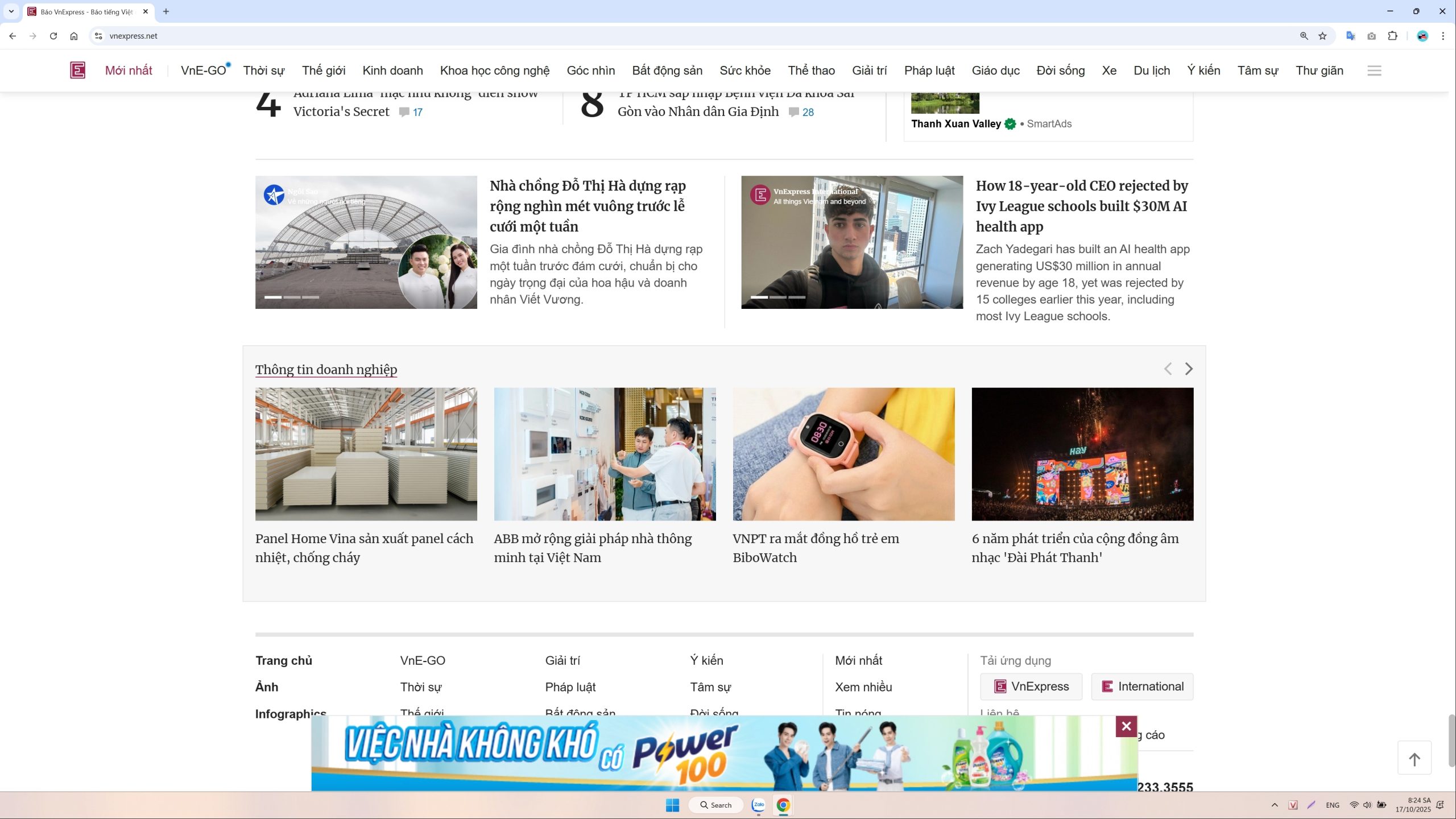 🎉 Panel Home Featured on VnExpress – Affirming Our Leadership in Fireproof and Insulated Panel Manufacturing