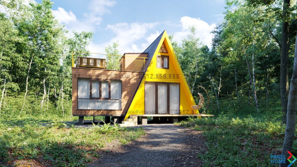 Hình ảnh Panel Home thi công thực tế hoàn thiện nhà lắp ghép tại công trình