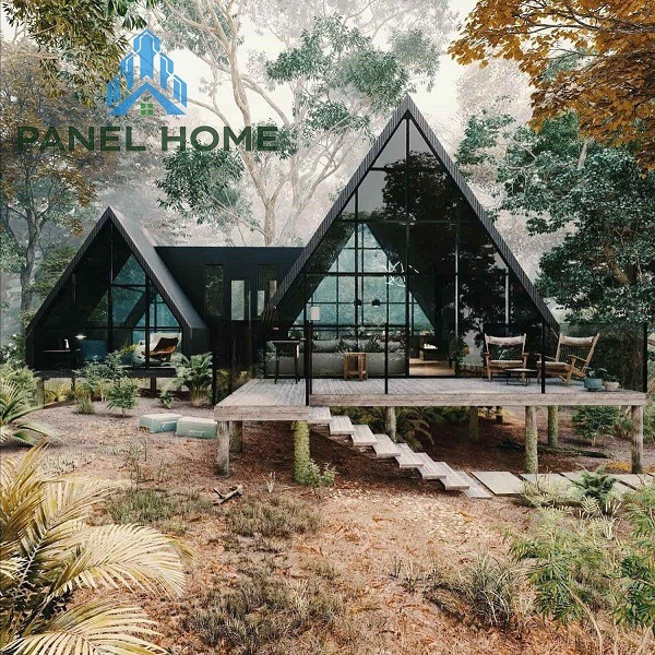 Mẫu nhà lắp ghép 3 phòng ngủ homestay