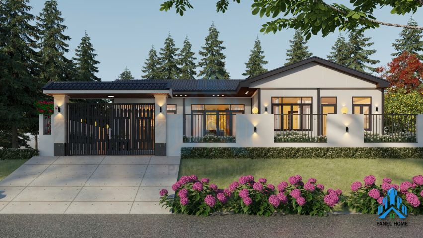 Nhà lắp ghép chữ L