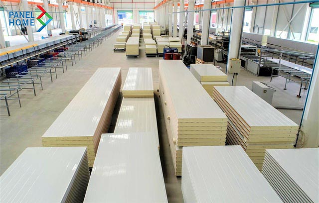 Nhà máy sản xuất panel hiện đại tại Panel Home