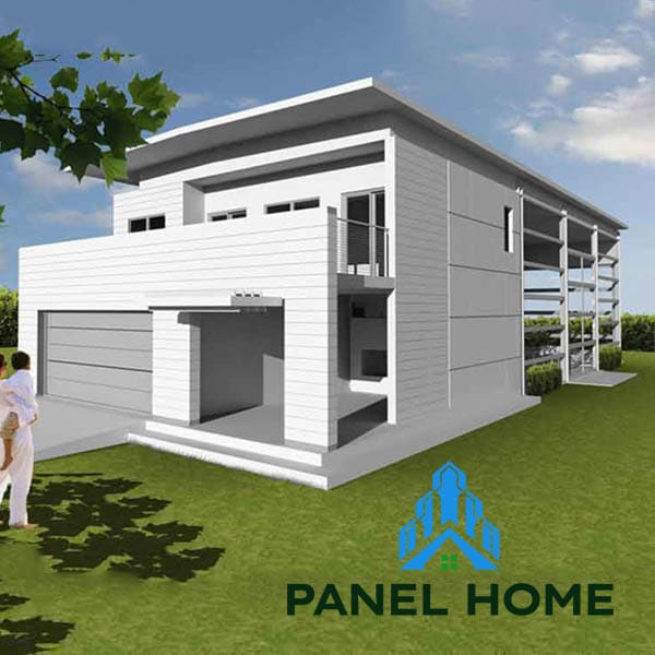 Mẫu 5 nhà tiền chế tấm panel