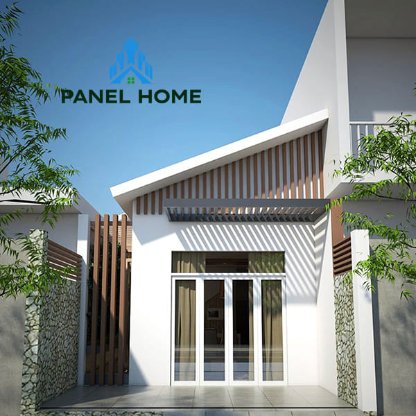 Mẫu 6 nhà tiền chế bằng panel