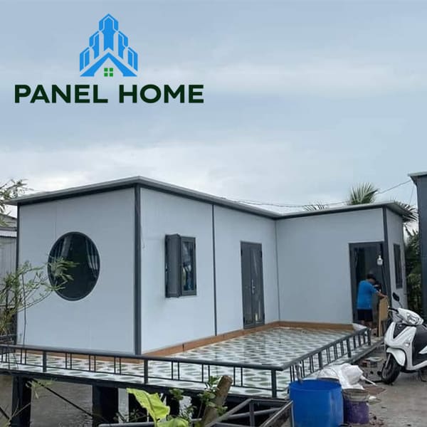 nhà tiền chế vách panel
