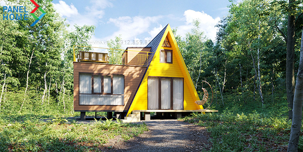 nhà vườn lắp ghép đẹp giá rẻ 