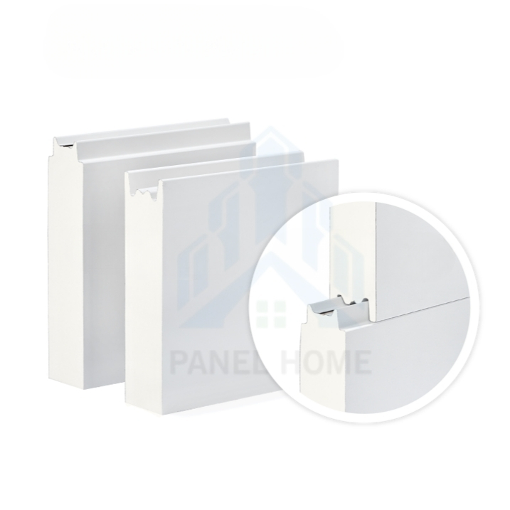 Tấm panel PU cách nhiệt chống cháy, dùng cho phòng sạch và kho bảo quản