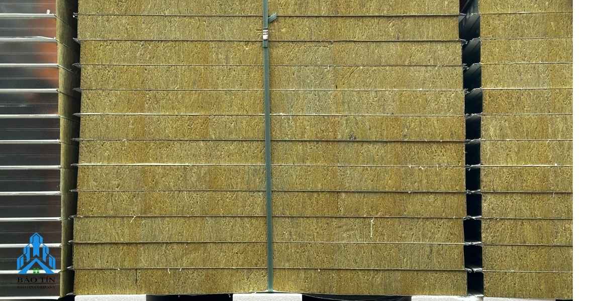 Panel rockwool chống cháy