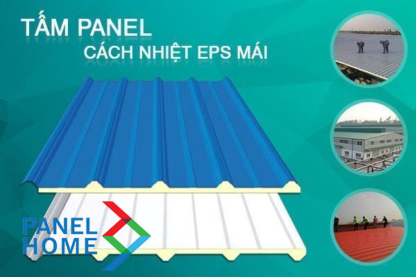 tấm panel eps cách nhiệt cho mái