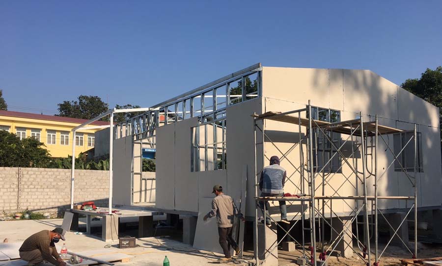 Tấm vách ngăn ngoài trời