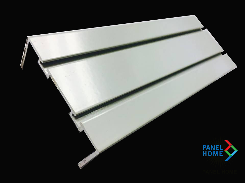 thanh nhôm bo đáy cửa panel