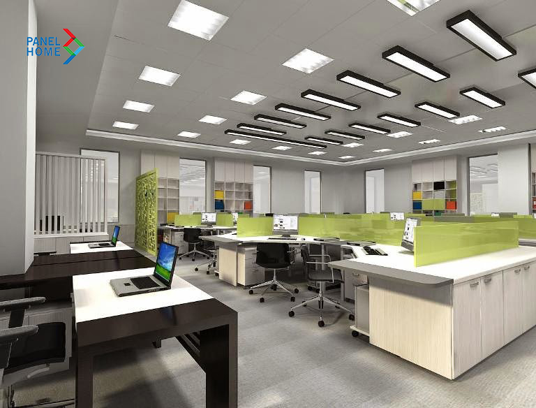 trần thả bằng panel