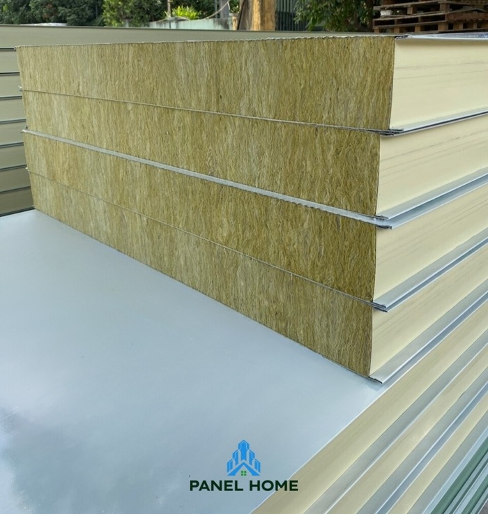 Tấm panel bông khoáng rockwool