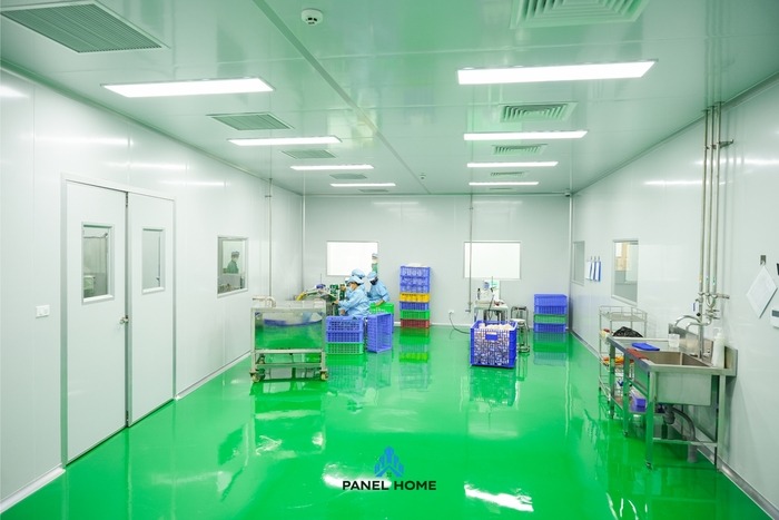 Tấm Panel ứng dụng trong thi công phòng sạch