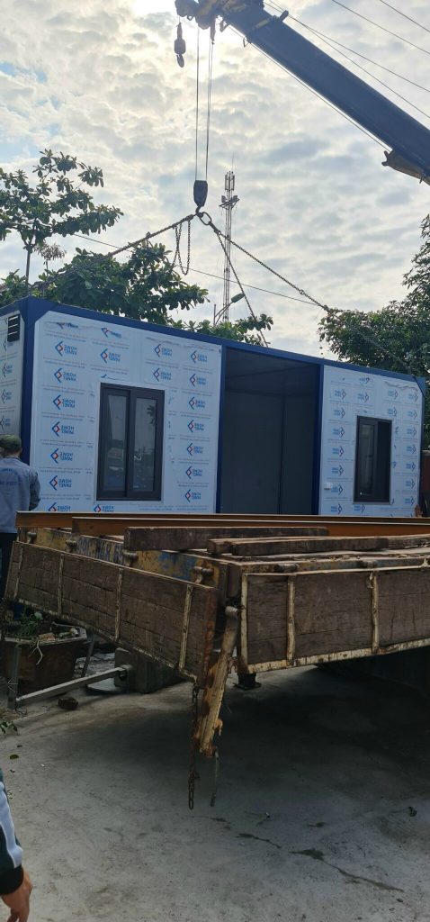 văn phòng container lắp ghép
