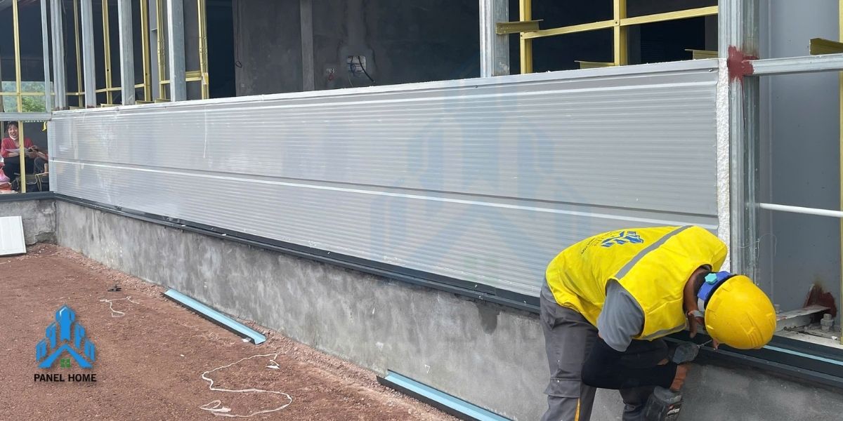 Ưu điểm tường panel ngoài