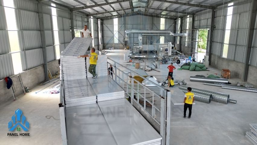 Vật tư và dụng cụ thi công tấm panel