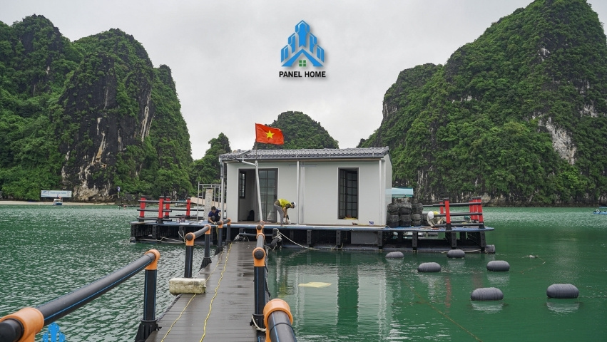 nhà nổi panel lắp ghép