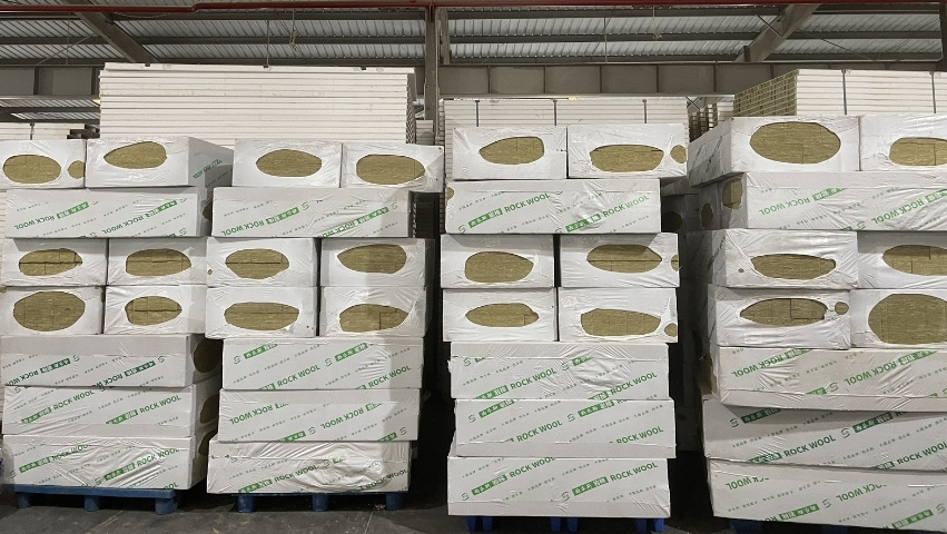 Lõi bông khoáng rockwool cách nhiệt chống cháy