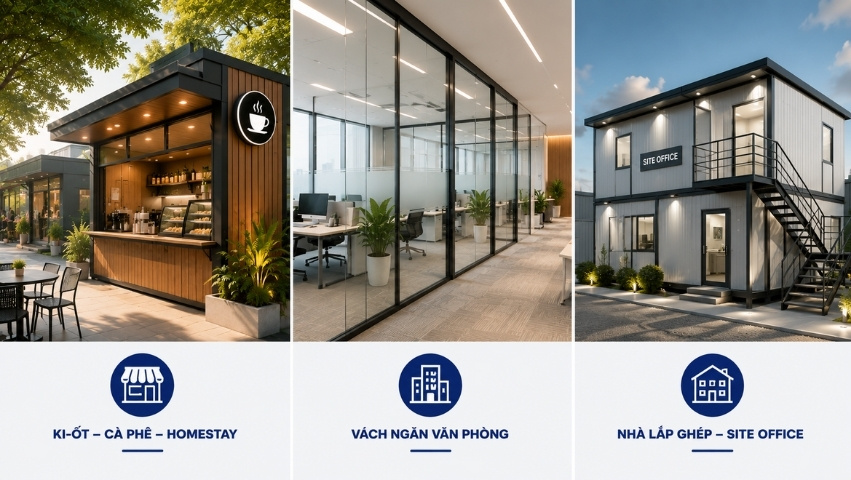 Panel vách ngăn nhà ở
