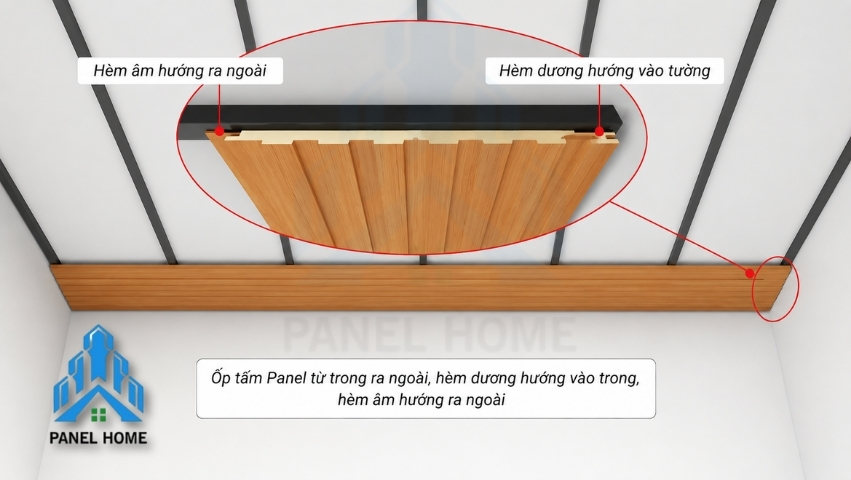 Thi công lắp đặt trần tôn xốp đúng kỹ thuật