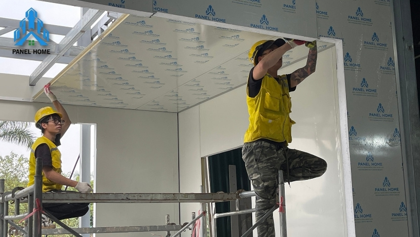 Quy trình thi công vách panel đúng kỹ thuật