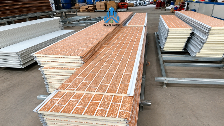 tấm ốp kim loại bề mặt giả gạch