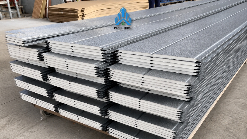 Tấm ốp kim loại AZ100 bề mặt giả xi măng 