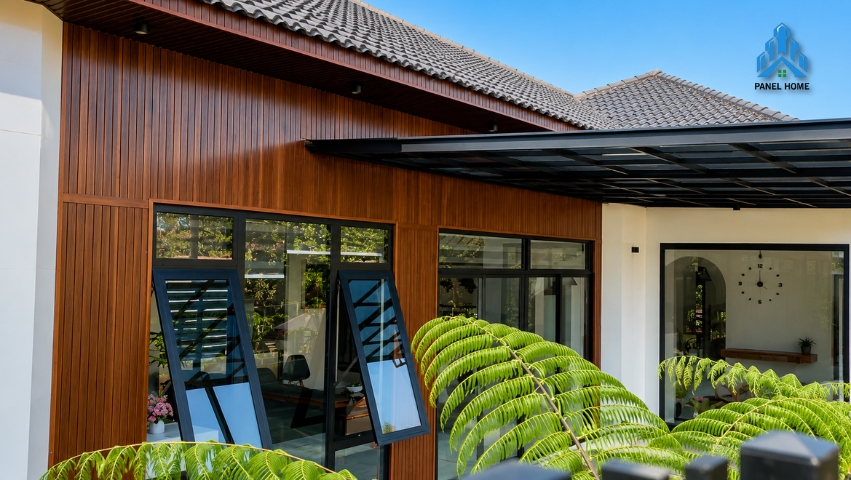 Tấm ốp kim loại AZ100 cho nhà phố, biệt thự và homestay