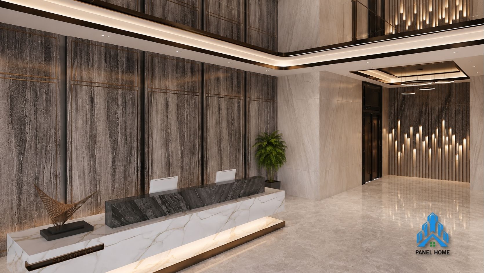 Tấm ốp than tre tráng gương bạc Silver Mirror 3