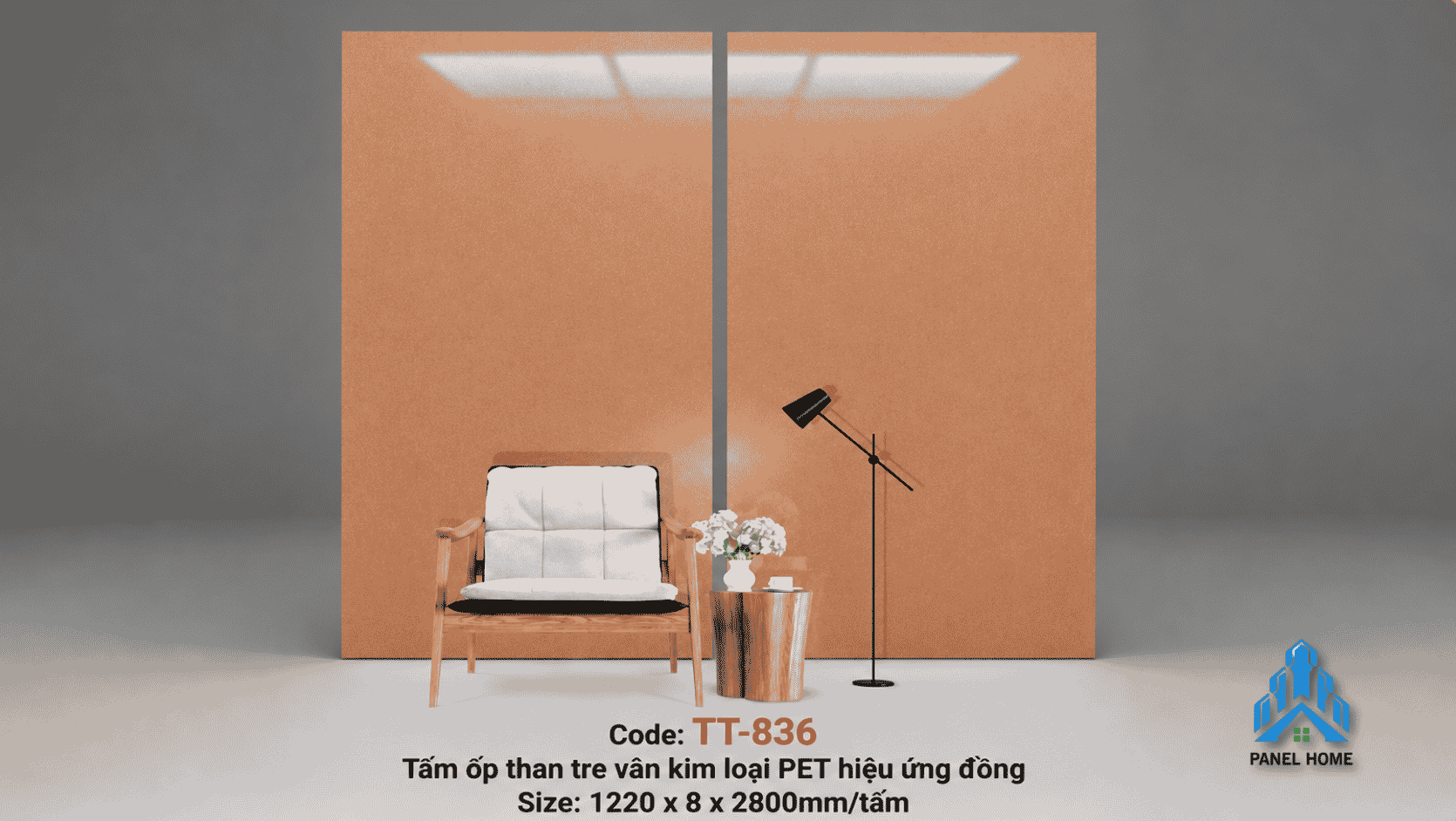 Tấm ốp than tre tráng gương